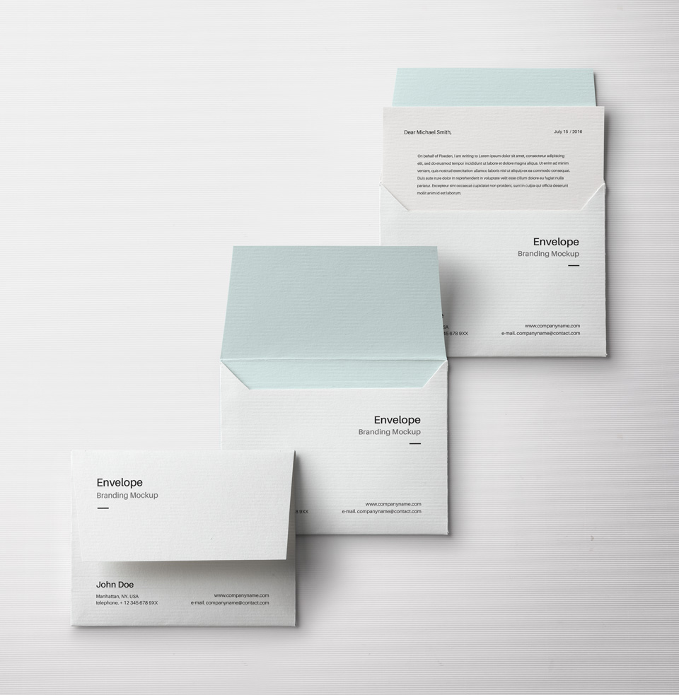 The Blue Leave One Mockup